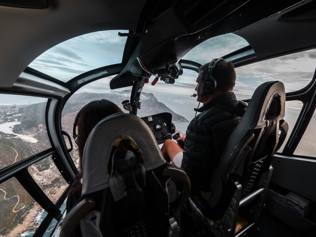 Helicopter pilot training course